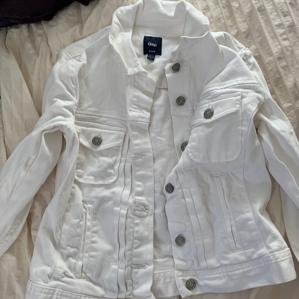 White Jean Jacket